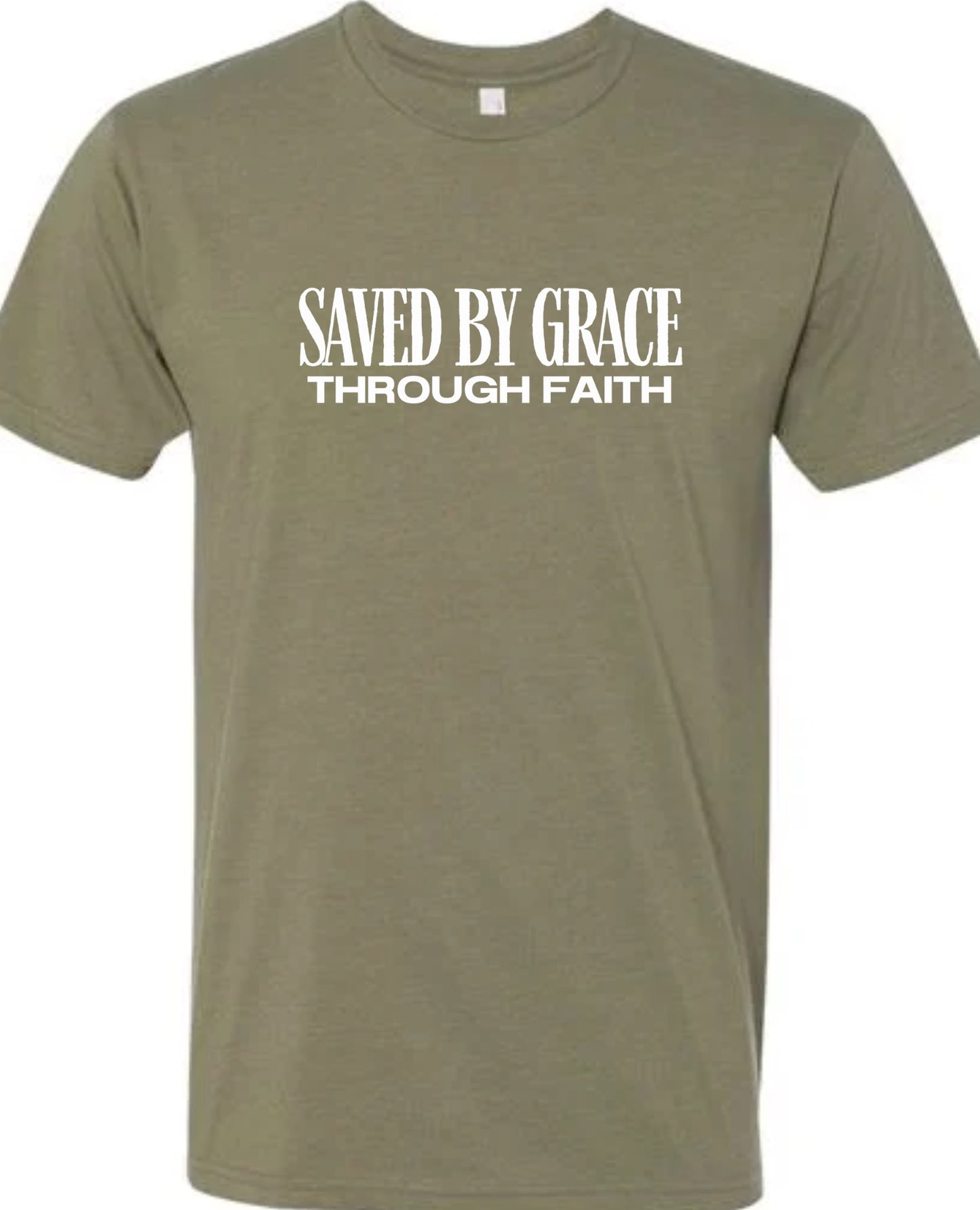 Saved by Grace through Faith - T-Shirt