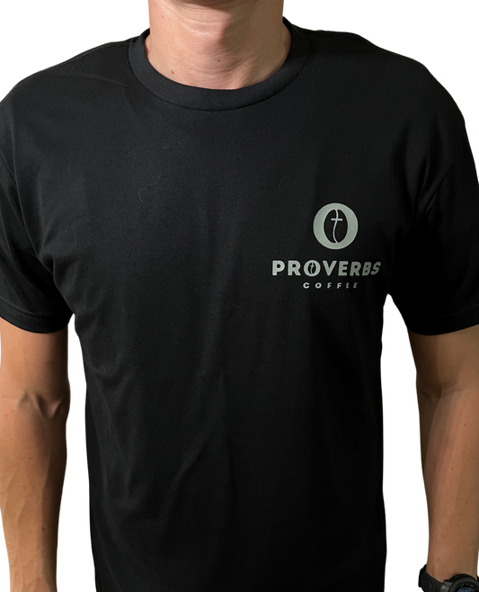 Proverbs Coffee - Short Sleeve Shirt